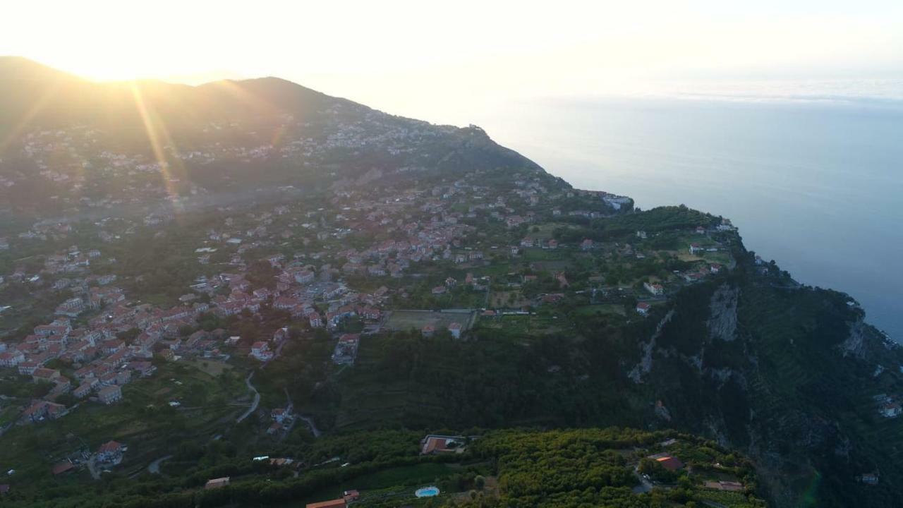 Coastal Cliff, Amalfi Lejlighed Pianillo Eksteriør billede