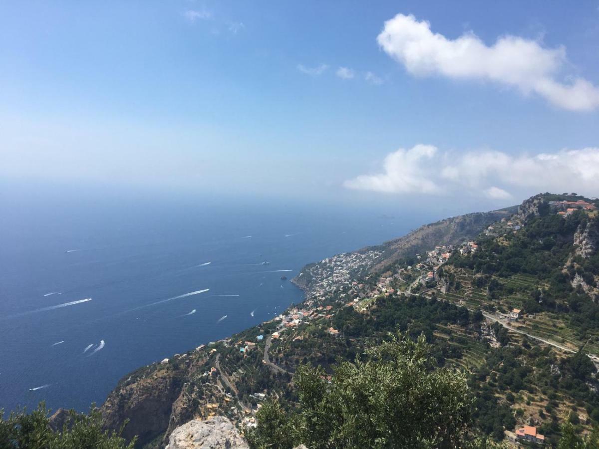 Coastal Cliff, Amalfi Lejlighed Pianillo Eksteriør billede